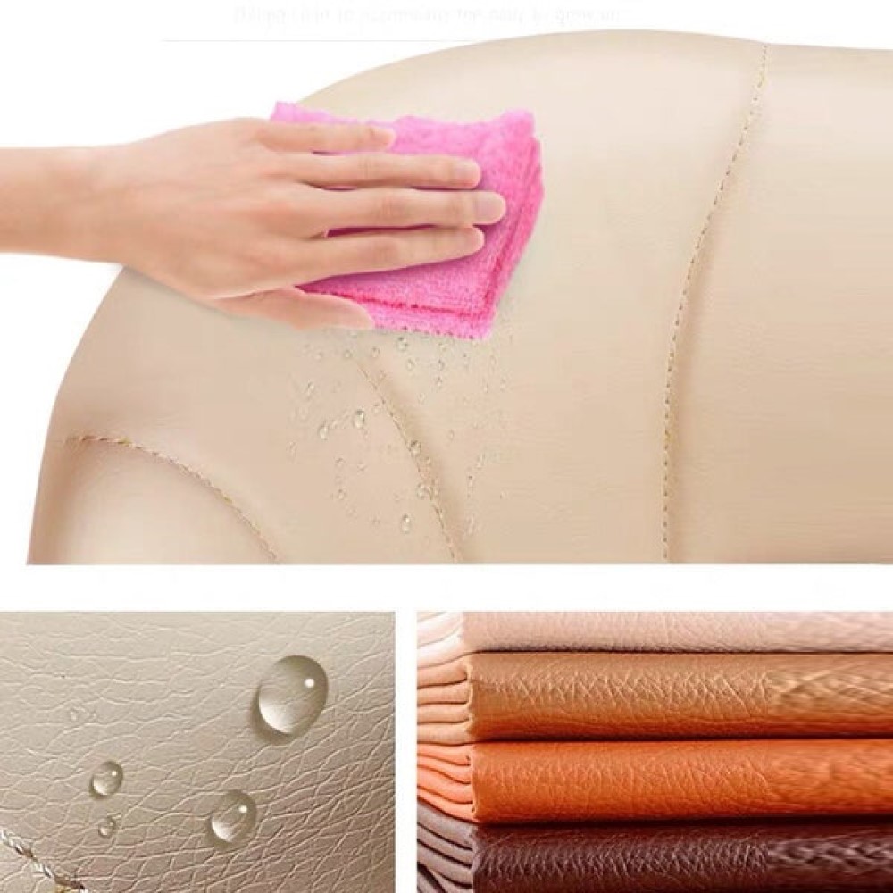 SILLA COMER MUNDO ONLINE BEBÉ REGULABLE ECO CUERO BEIGE - 4