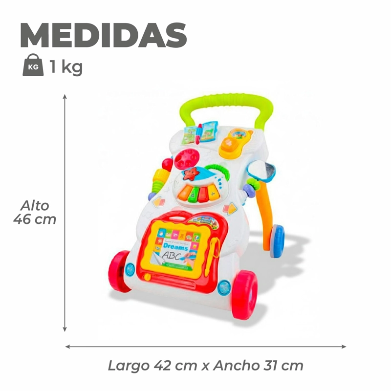 CAMINADORA CORREPASILLOS MUSICAL BEBE ANDADORA - 3