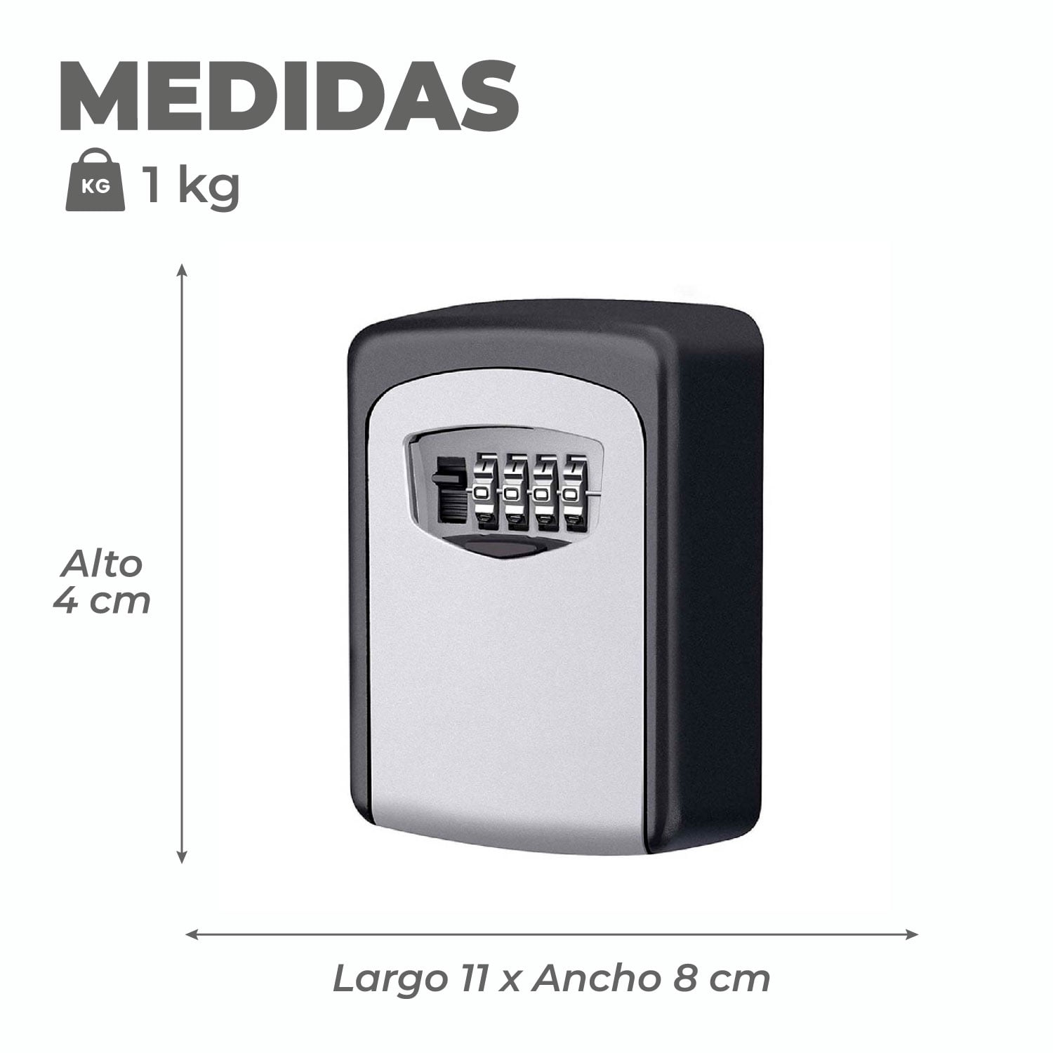 CAJA MUNDO ONLINE ELITE-4020 SEGURIDAD LLAVES CON CLAVE - 3
