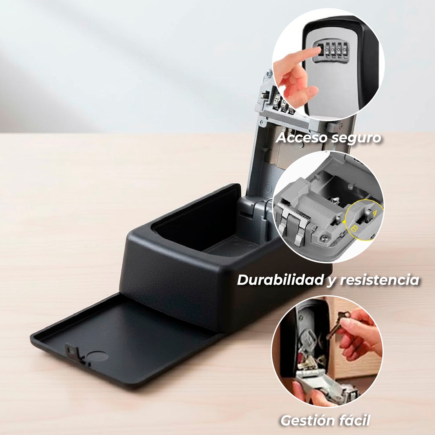 CAJA MUNDO ONLINE ELITE-4020 SEGURIDAD LLAVES CON CLAVE - 4