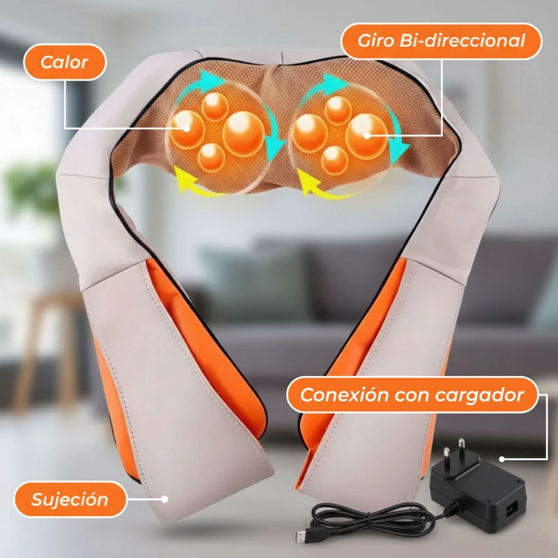 MASAJEADOR CERVICAL PRO PARA CUELLO ESPALDA - 6