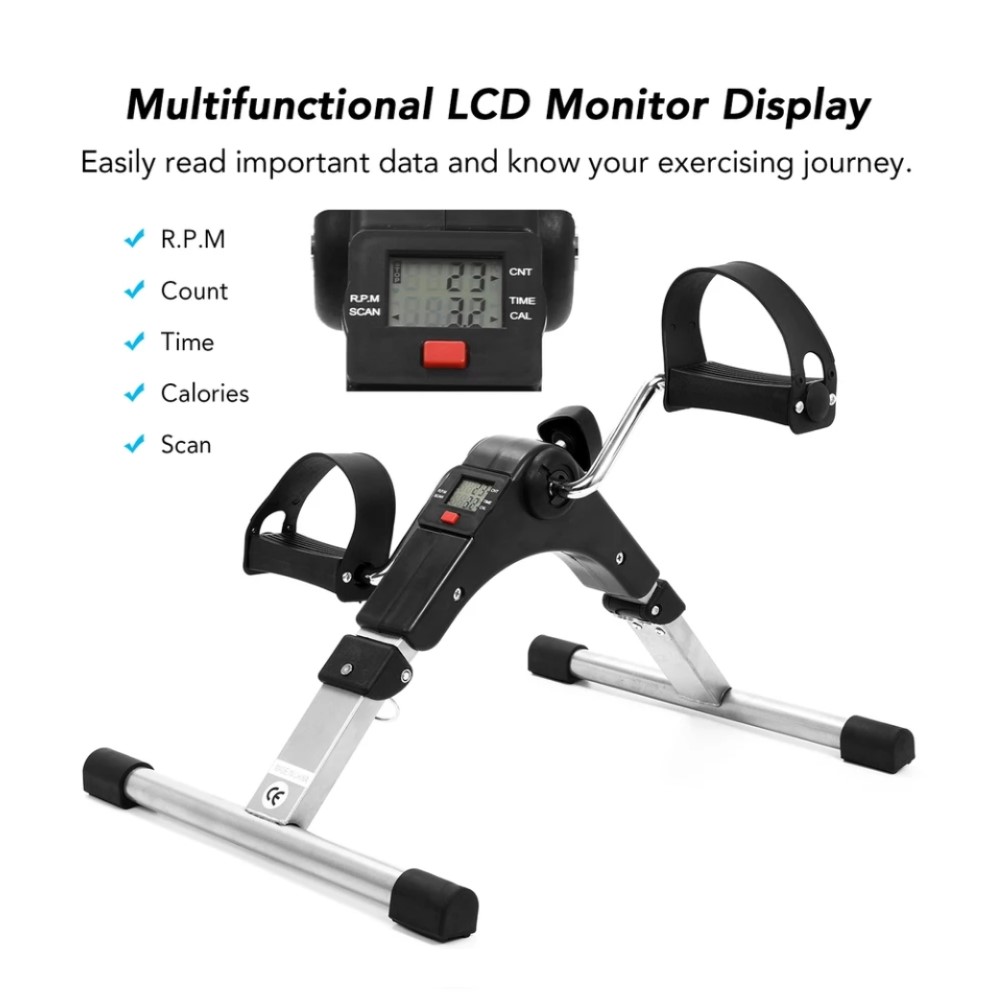 PEDALERA EJERCITADOR MUNDO ONLINE ELITE-1061 DE MANOS Y PIES CON MONITOR - 5
