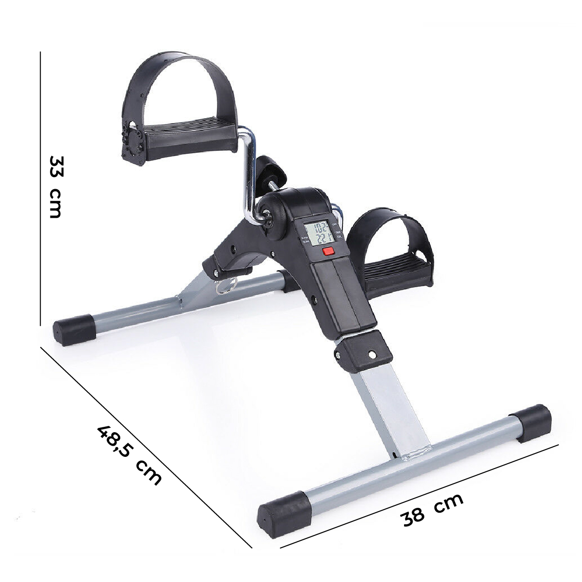 PEDALERA EJERCITADOR MUNDO ONLINE ELITE-1061 DE MANOS Y PIES CON MONITOR - 7
