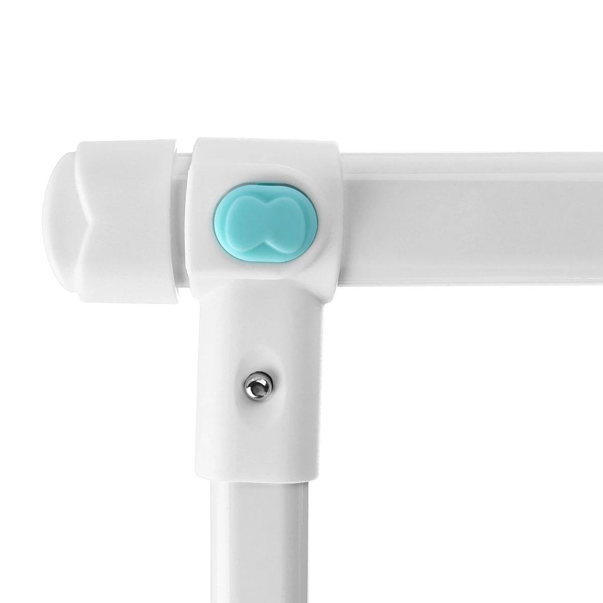 BARANDA CAMA SEGURIDAD MUNDO ONLINE ROSADO BEBE PLEGABLE 150CM - 4
