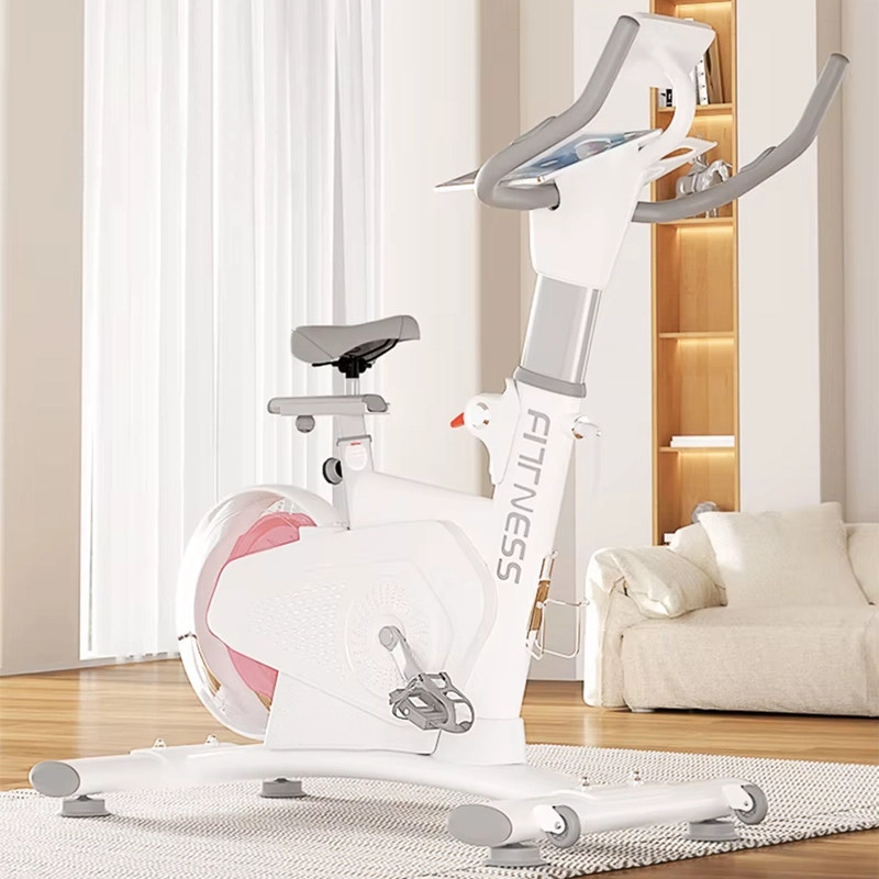 BICICLETA SPINNING MAGNETICA PROFESIONAL K11 8 KG COLOR BLANCO - 9