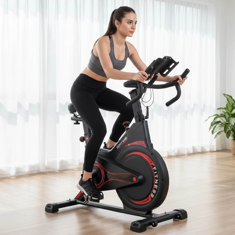 BICICLETA SPINNING MAGNETICA PROFESIONAL T3 DISCO 13KG - 5