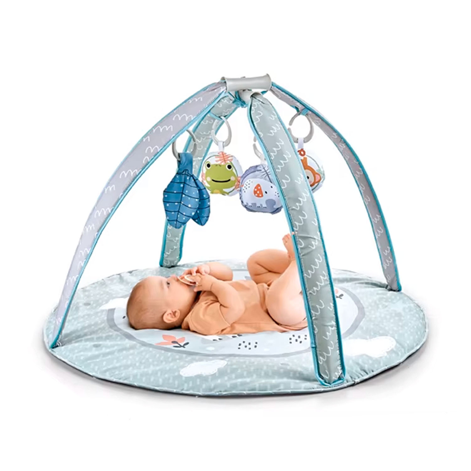 GIMNASIO ALFOMBRA BEBE ACOLCHADO FLUFFYBABY CENTRO DE JUEGOS - 1