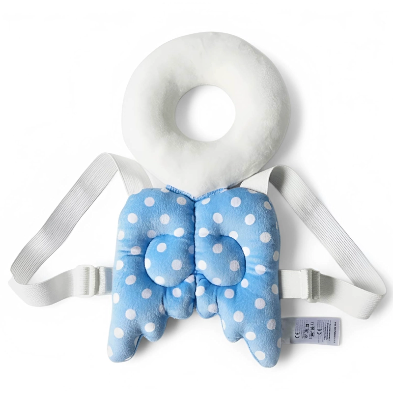 MOCHILA PROTECTORA CABEZA BEBES COJIN ANTIGOLPES ANGELITO - 1