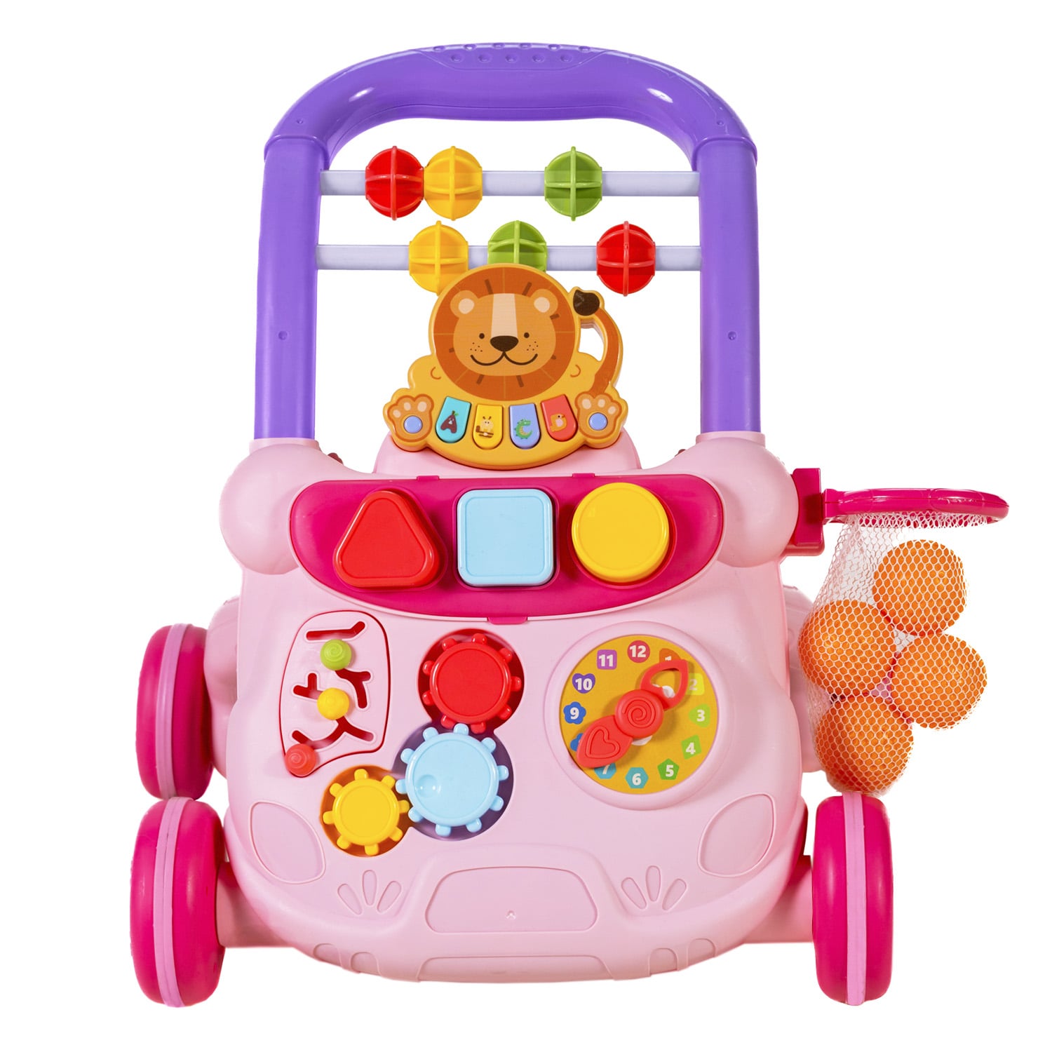 CAMINADORA BEBE CORREPASILLO MUSICAL INTERACTIVO - ROSA - 3