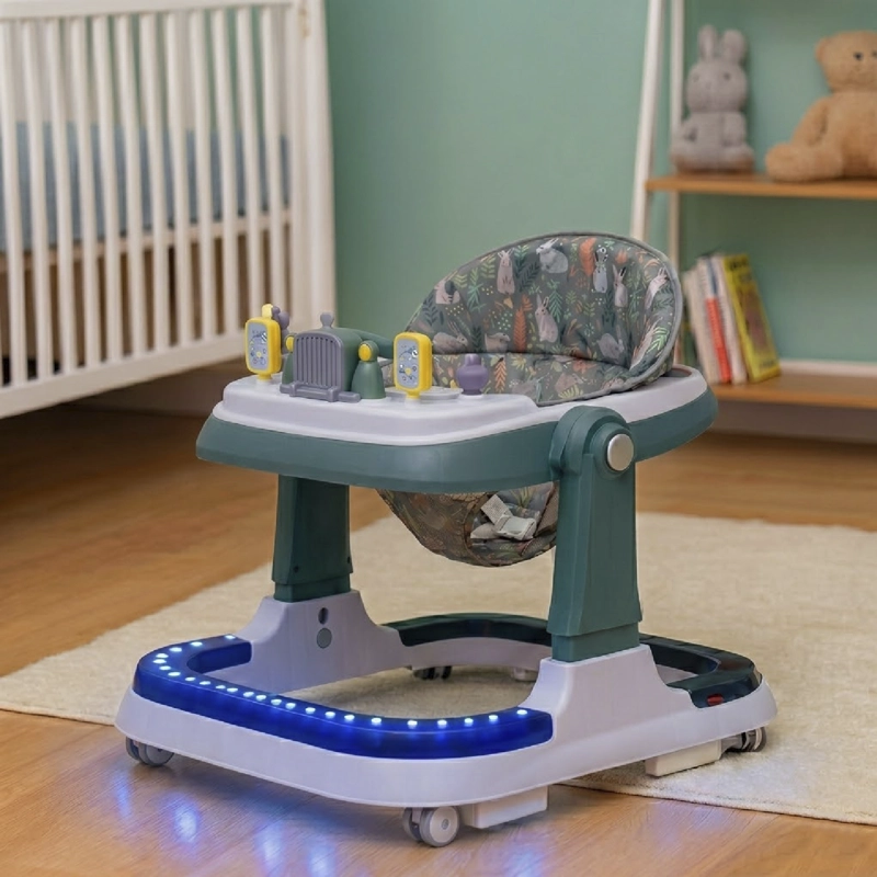 CAMINADORA ANDADOR BEBE CAMION MUSICAL ANTICAIDA STYLISH - AZUL - 2
