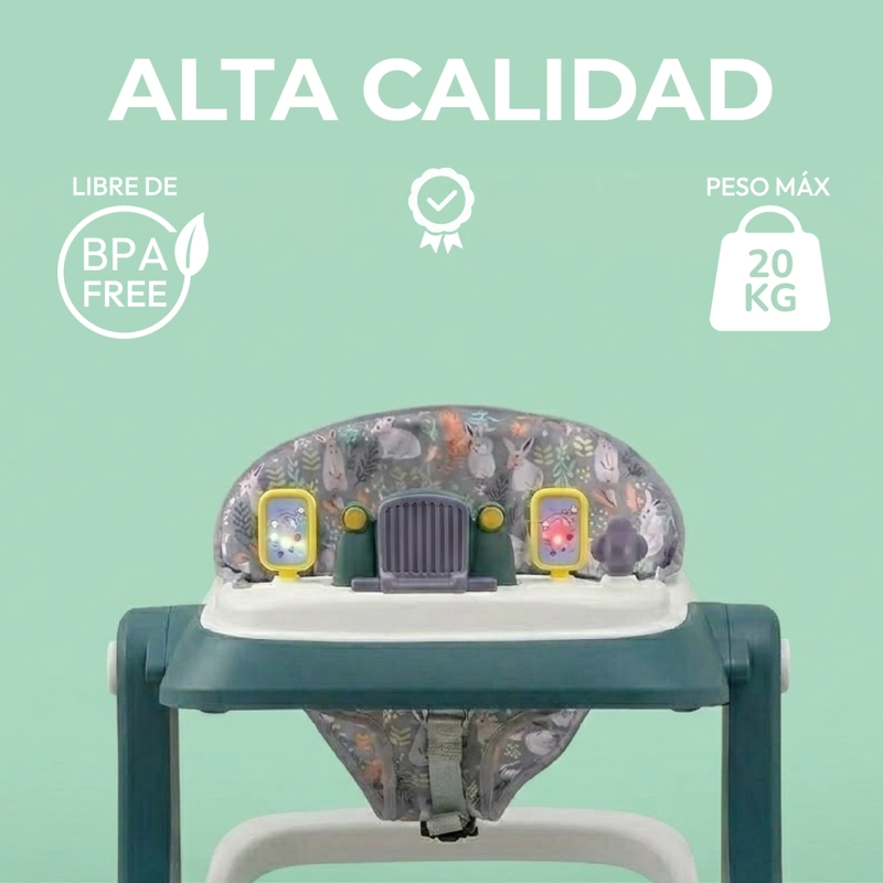 CAMINADORA ANDADOR BEBE CAMION MUSICAL ANTICAIDA STYLISH - AZUL - 7