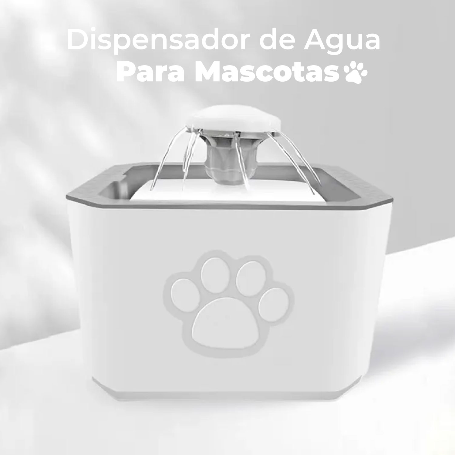 FUENTE DE AGUA BEBEDERO MASCOTA ELECTRICO 2,5 LTS - 3