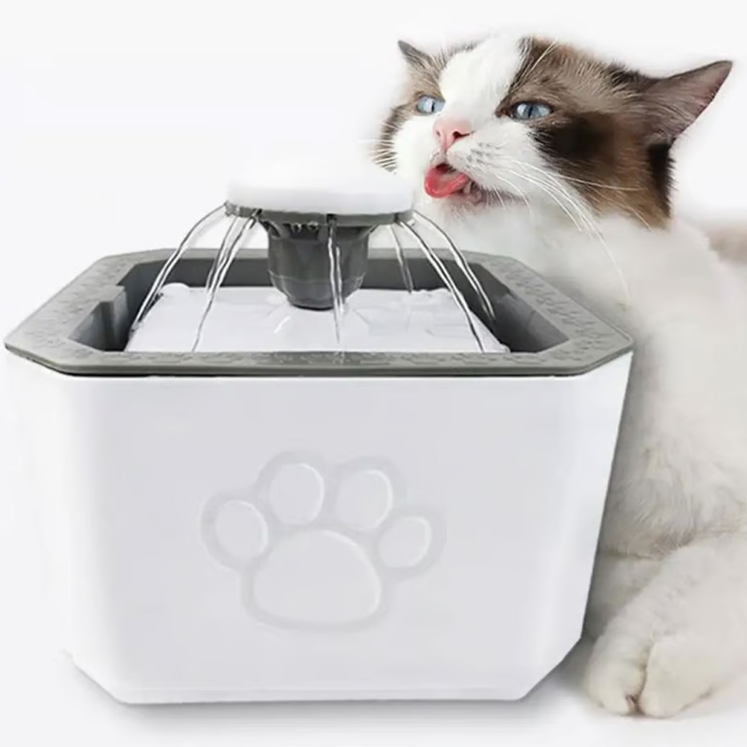 FUENTE DE AGUA BEBEDERO MASCOTA ELECTRICO 2,5 LTS - 4
