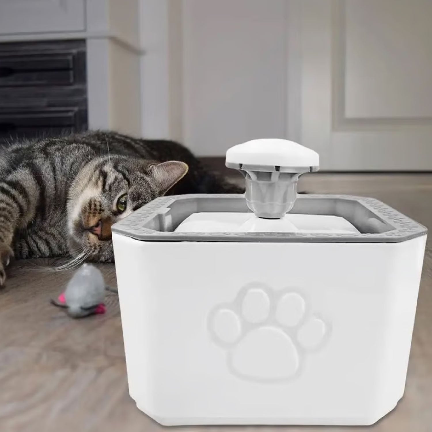 FUENTE DE AGUA BEBEDERO MASCOTA ELECTRICO 2,5 LTS - 6