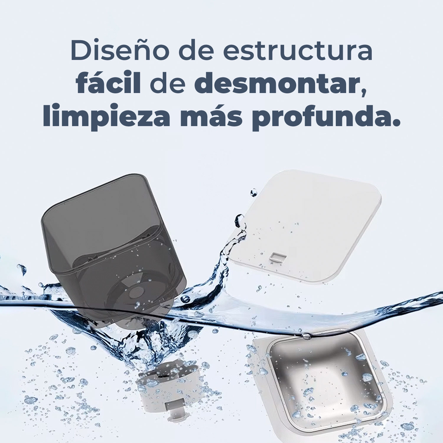 DISPENSADOR AUTOMATICO COMIDA MASCOTAS 4.5 LTS. - 4