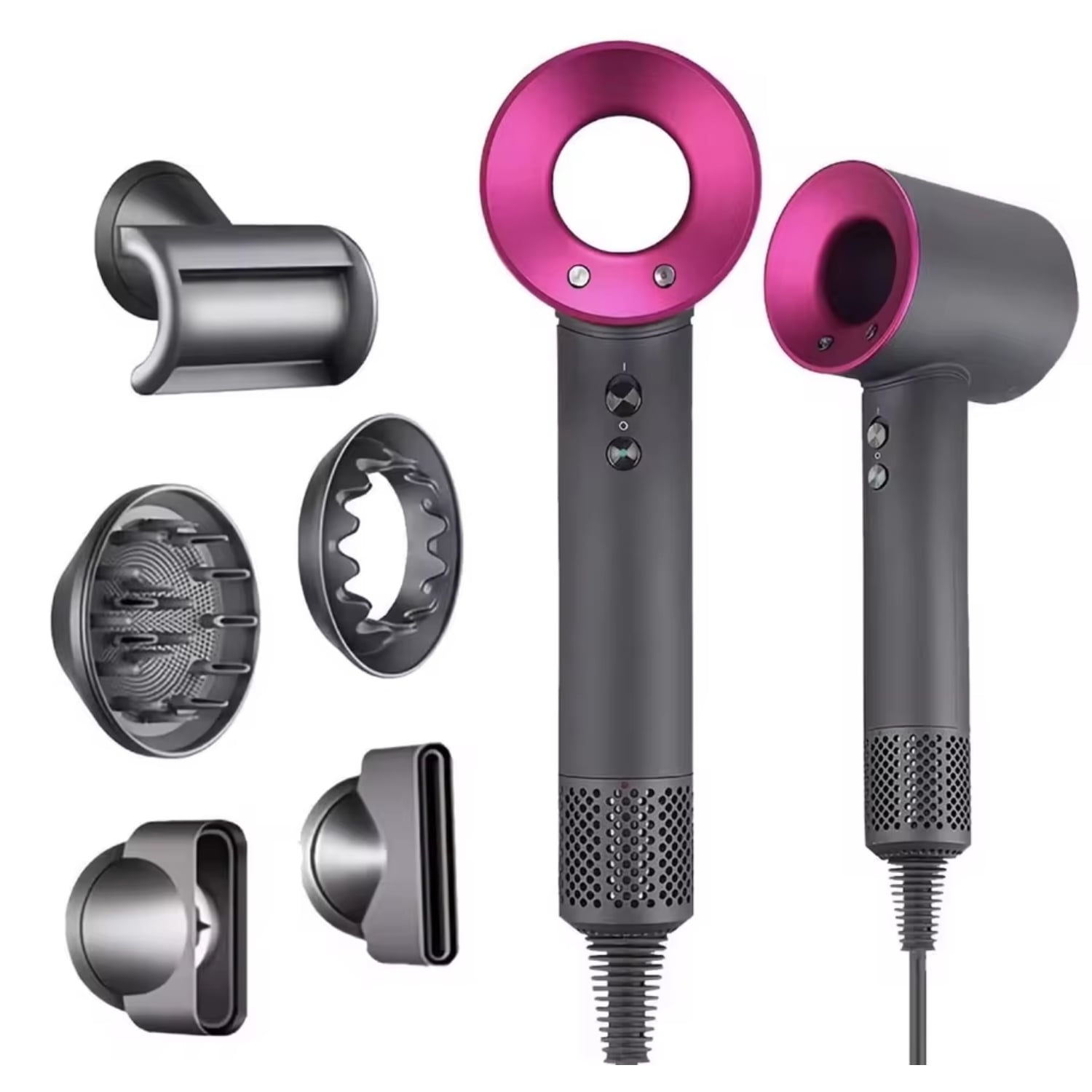 SECADOR DE PELO TIPO DYSON SUPERSONIC 5 ACCESORIOS - 1