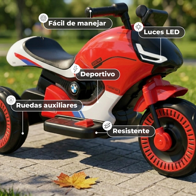 MOTO ELECTRICA NIÑO A BATERIA NITRO FRANCE CF - 4