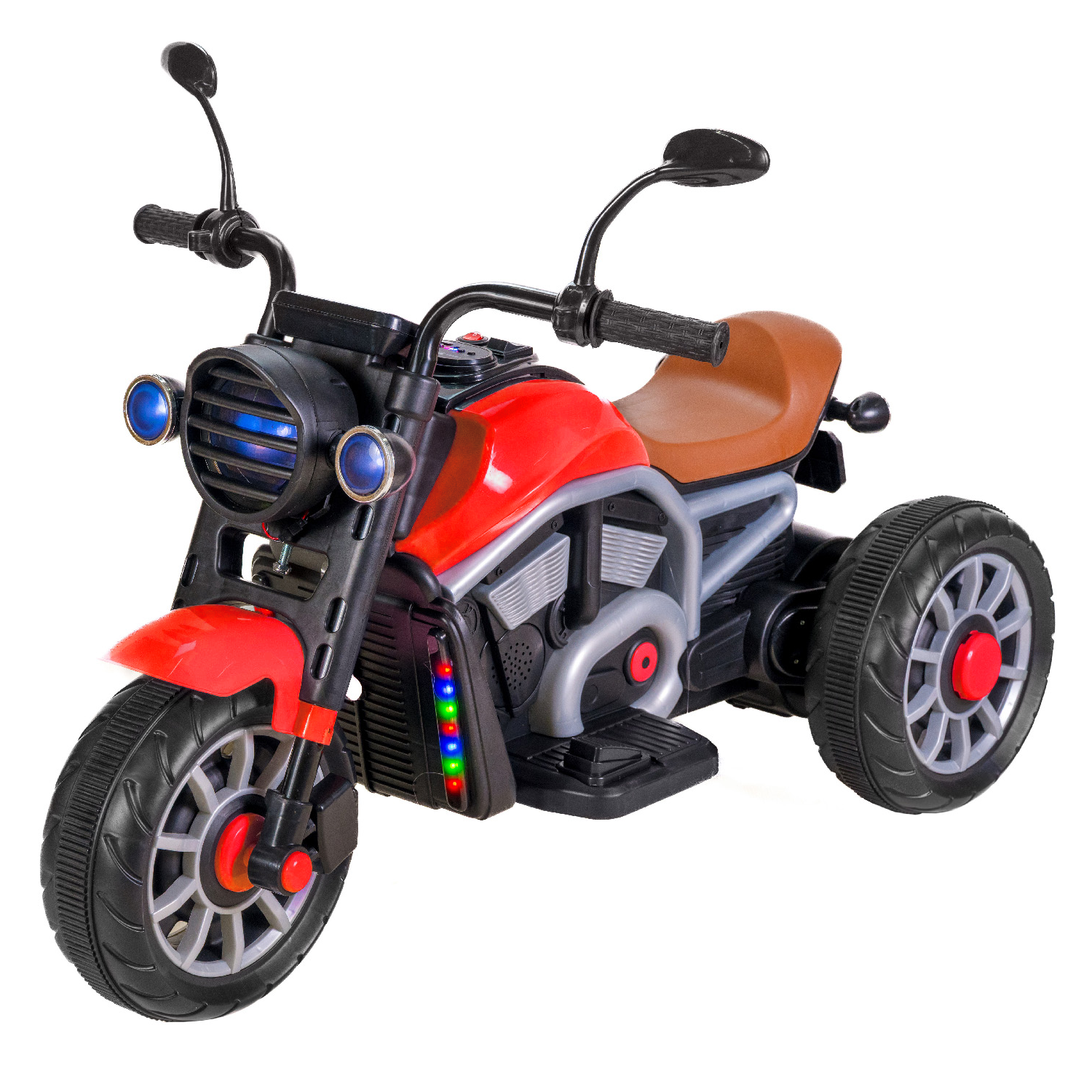 MOTO ELECTRICA PARA NIÑOS MOTOCICLETA CLASICA LUZ Y SONIDOS - 1