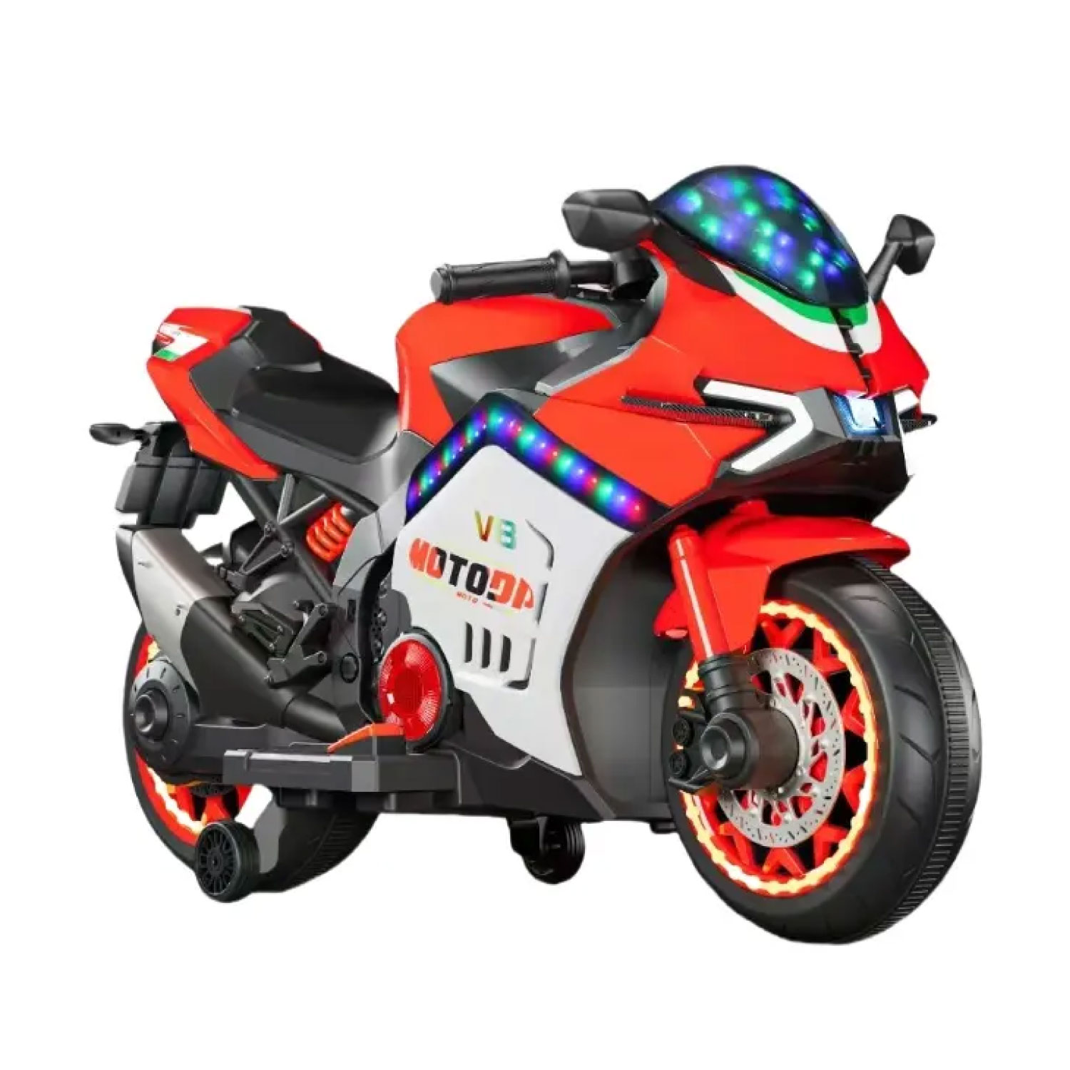 MOTO ELECTRICA NIÑO A BATERIA NITRO ITALY V8 - 1
