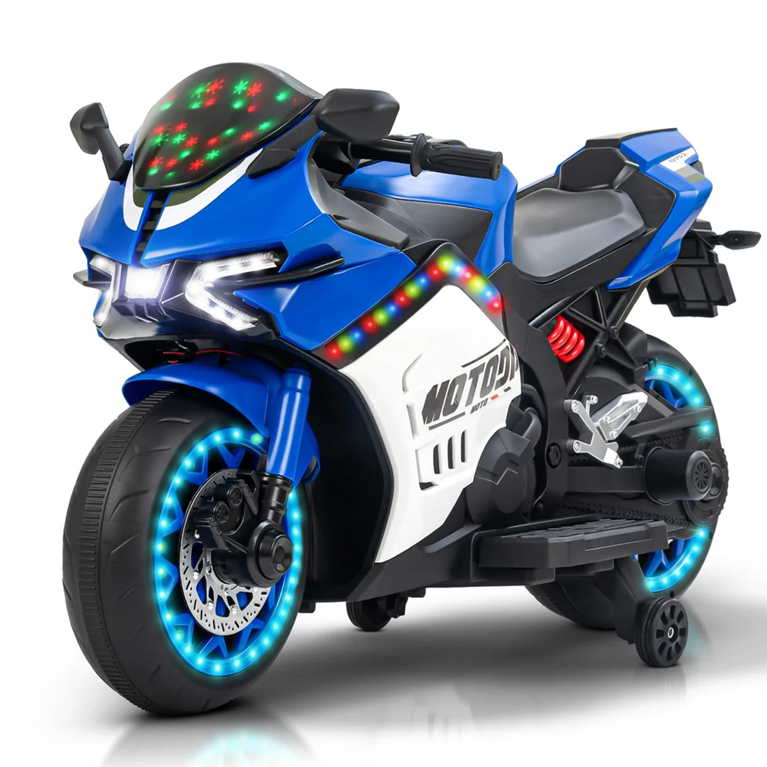 MOTO ELECTRICA NIÑO A BATERIA NITRO ITALY V8 - 1