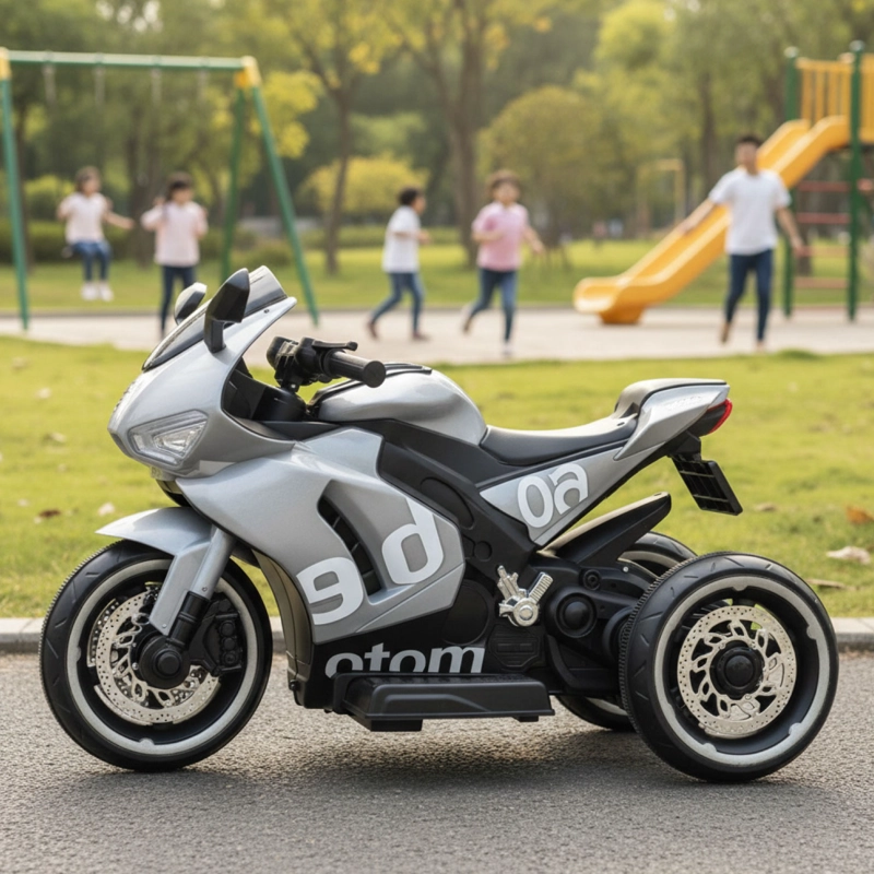 MOTO ELECTRICA INFANTIL 3 RUEDAS TURBO 6V GSX - 1