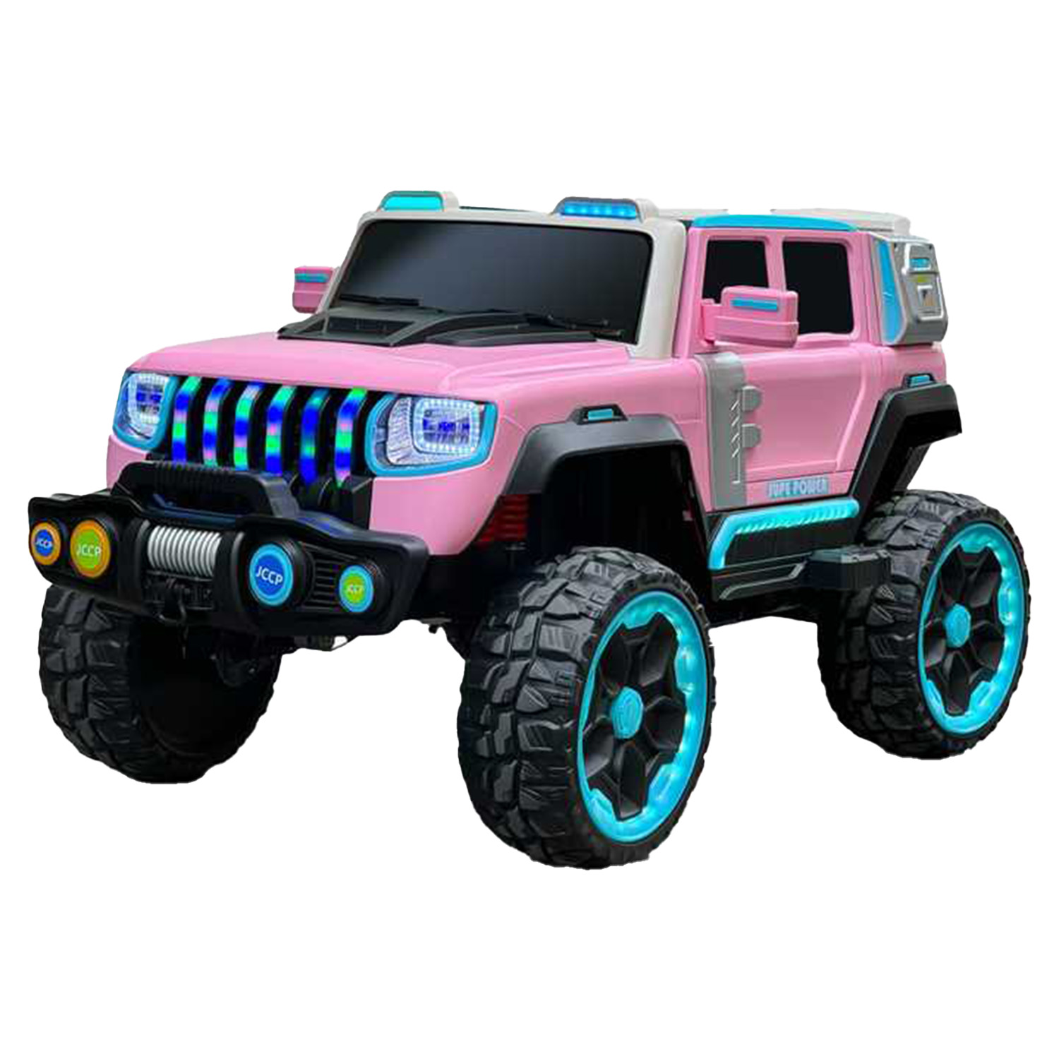 JEEP ELECTRICO XXL CON LUCES LED SONIDO Y CONTROL - 1