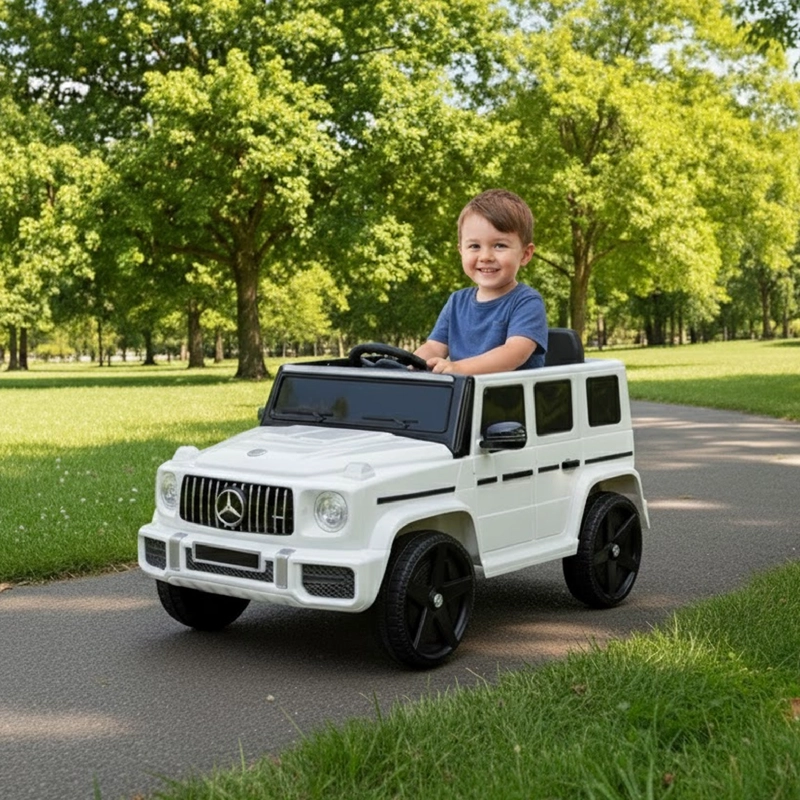 JEEP ELECTRICO XXL MERCEDES CON LUZ SONIDO Y CONTROL - 5