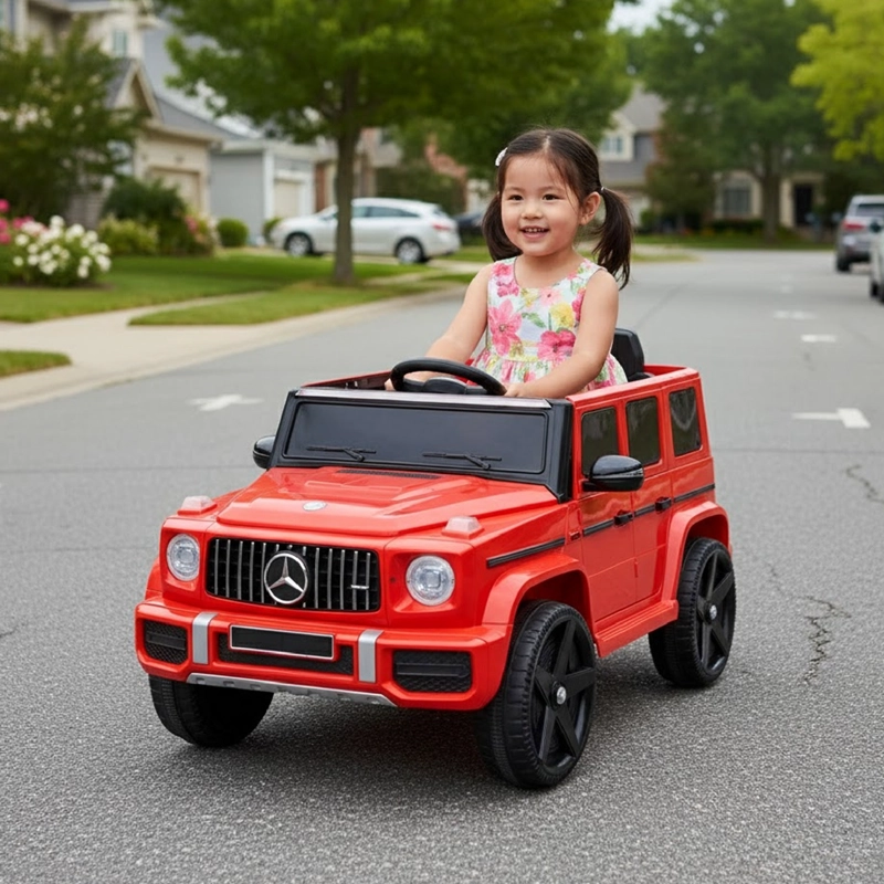 JEEP ELE CTRICO XXL  MERCEDES CON LUZ SONIDO Y CONTROL - 5