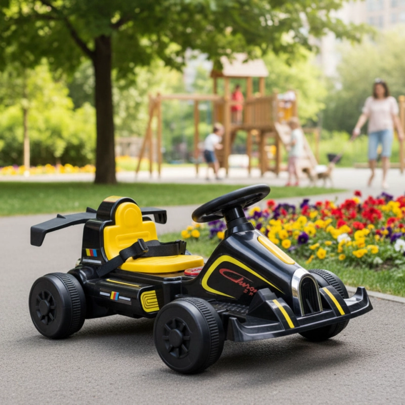 AUTO ELECTRICO NIÑO DEPORTIVO KARTING FORMULA 1 CON SONIDO - 2