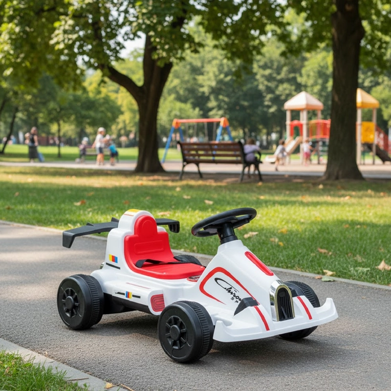 AUTO ELECTRICO NIÑO DEPORTIVO KARTING FORMULA 1 CON SONIDO - 3