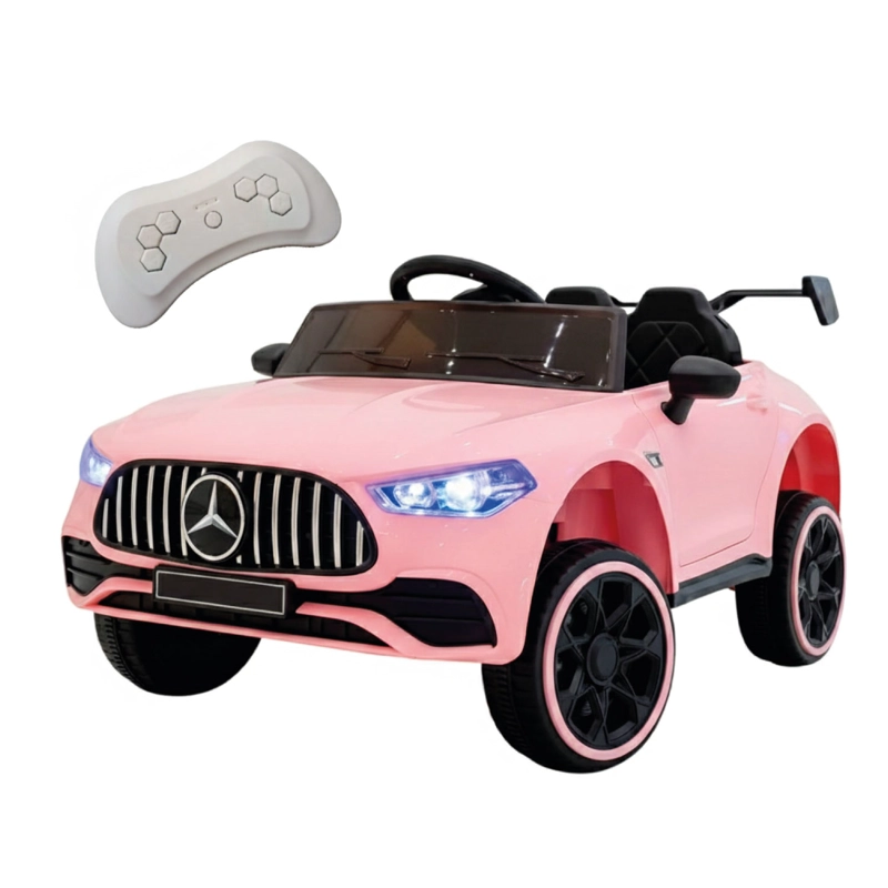 AUTO ELECTRICO MERCEDES CON CONTROL REMOTO LUCES Y SONIDO - 1