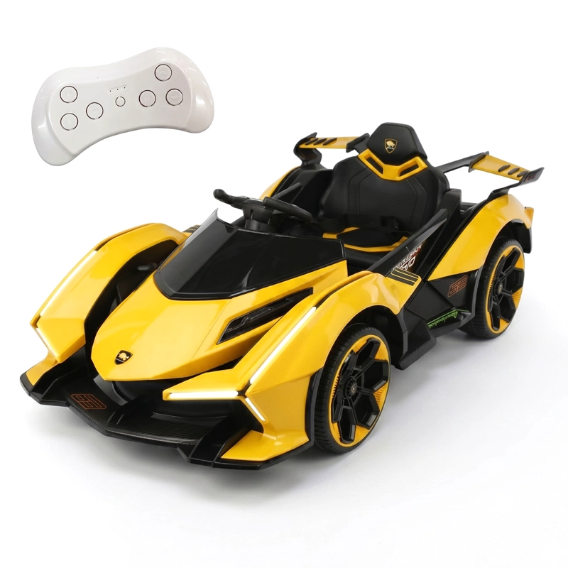 AUTO ELECTRICO PARA NIÑOS CON CONTROL REMOTO LUCES Y SONIDO - 1