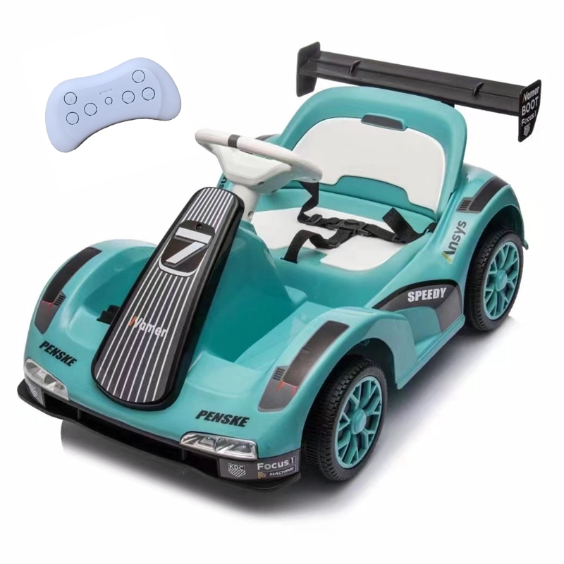 AUTO ELECTRICO PARA NIÑOS KARTING  CON CONTROL, LUZ Y SONIDO - 1