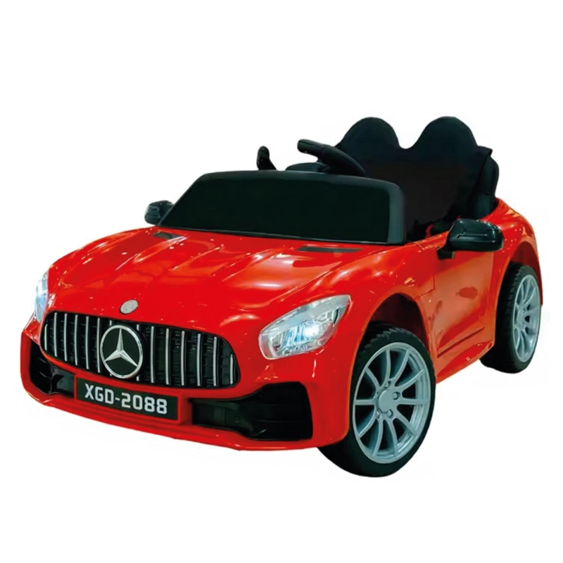 AUTO ELECTRICO 2 ASIENTOS MERCEDES GLC CONTROL, LUZ Y SONIDO ROJO - 1