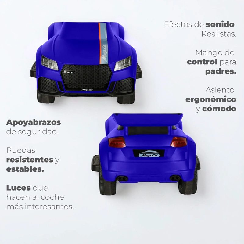 AUTO  CORREPASILLO CON MANGO Y SONIDO - 3