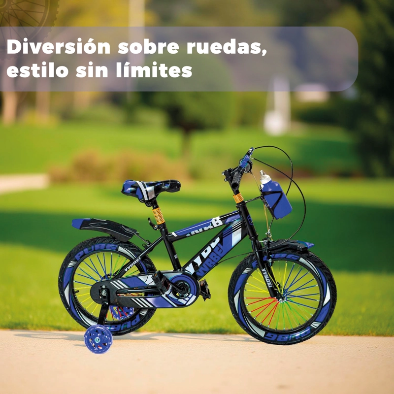 BICICLETA NIÑO INFANTIL MONTAIN BIKE MTB CON RUEDAS ARO 12 - 4