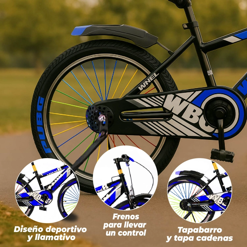 BICICLETA NIÑO INFANTIL MONTAIN BIKE MTB CON RUEDAS ARO 16 - 4
