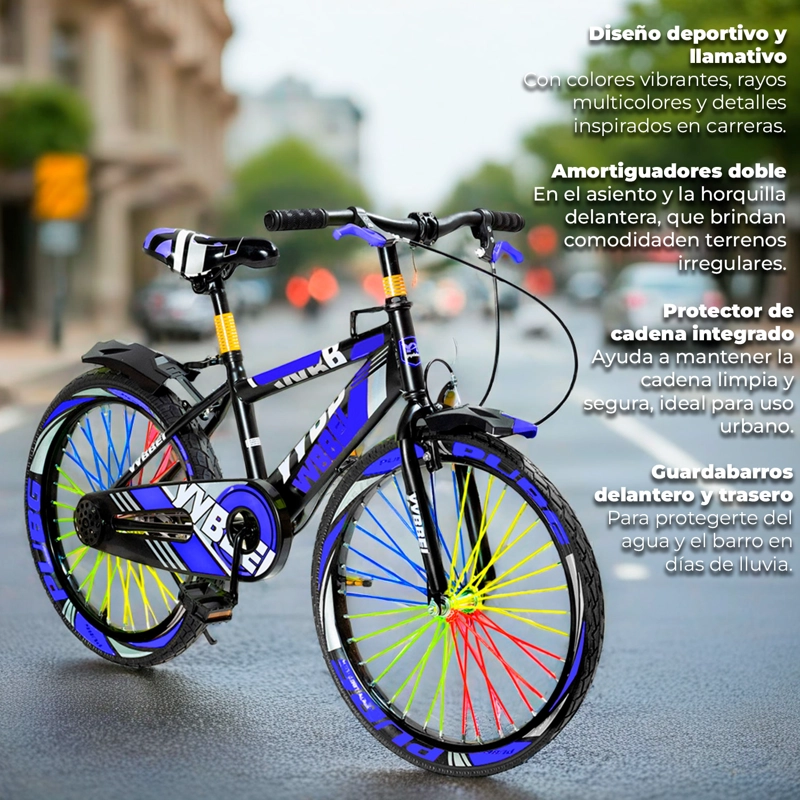 BICICLETA NIÑO INFANTIL MONTAIN BIKE MTB CON RUEDAS ARO 20 - 3