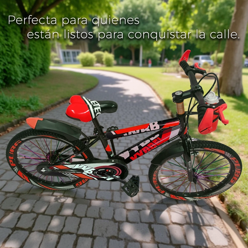 BICICLETA NIÑO INFANTIL MONTAIN BIKE MTB CON RUEDAS ARO 20 - 4