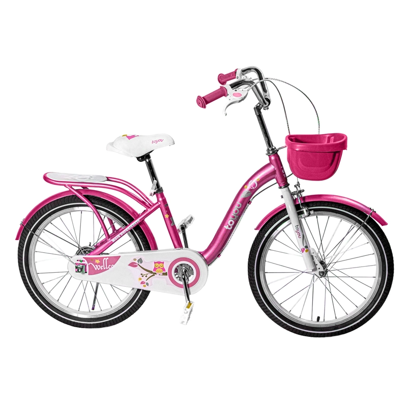BICICLETA NIÑA INFANTIL DE PASEO PINK OWL RUEDITAS ARO 20 - 1