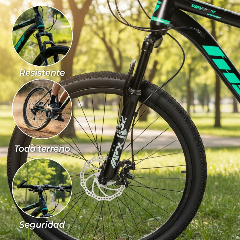BICICLETA MOUNTAIN BIKE HSX ARO 26 - 4