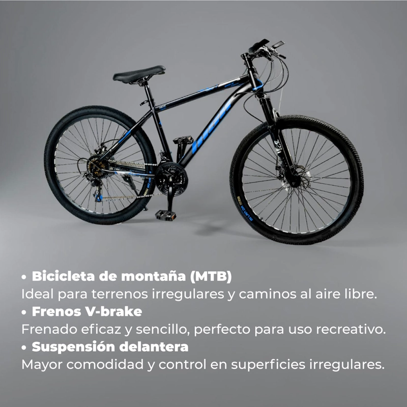 BICICLETA MOUNTAIN BIKE HSX ARO 26 - 6