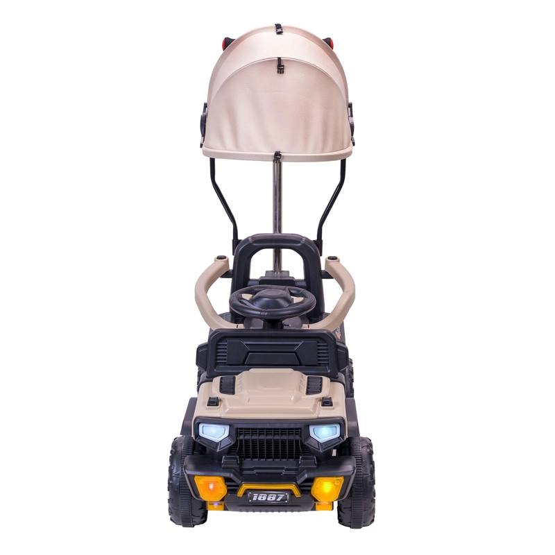 AUTO CORREPASILLO ELE CTRICO MANGO DIRECCIONAL LUCES Y SONIDO - 4