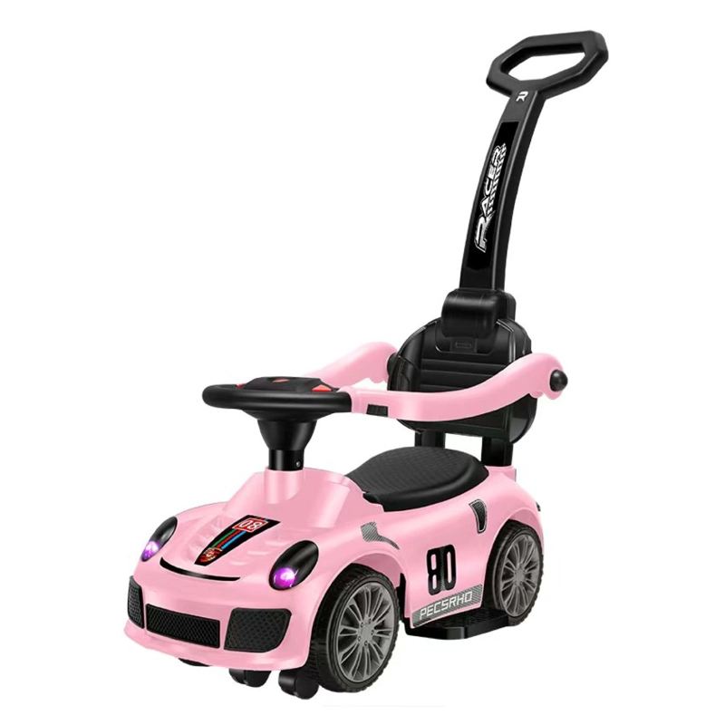 CORREPASILLOS ANDADOR CAMINADOR LUCES Y SONIDOS CON MANGO ROSADO - 1
