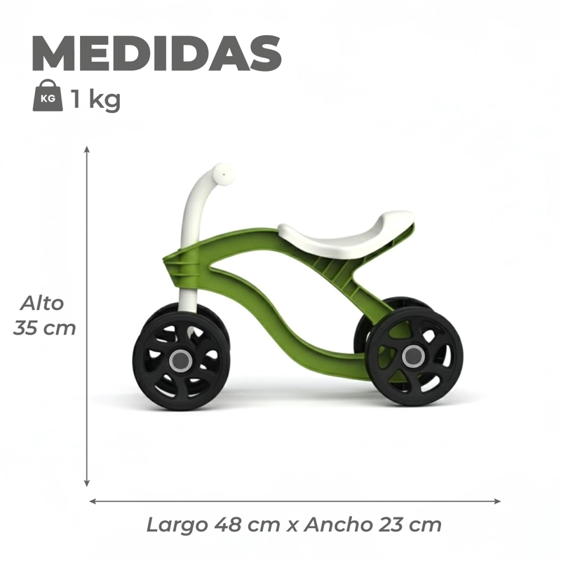 CORREPASILLOS BEBES MINI BICICLETA APRENDIZAJE EQUILIBRIO - 4