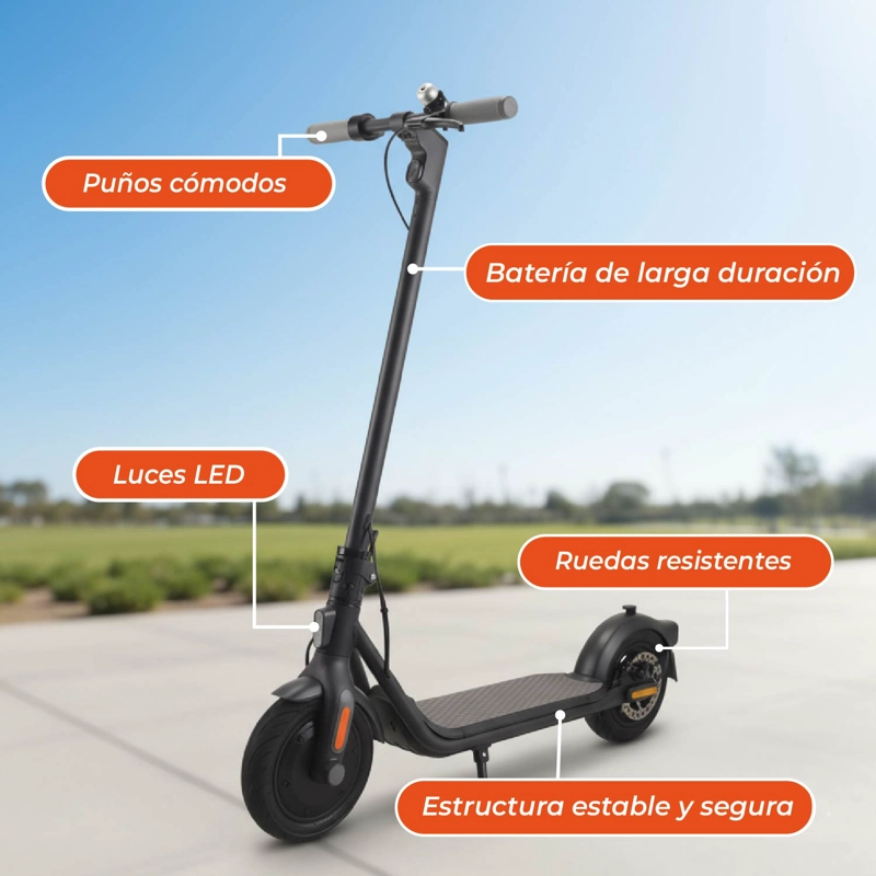 SCOOTER ELECTRICO ANTIPINCHAZO 25 KM. 300W Z02 - 6