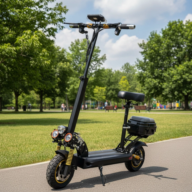 SCOOTER ELECTRICO TRAVEL SMART CON ASIENTO 35KM 500W MT - 2