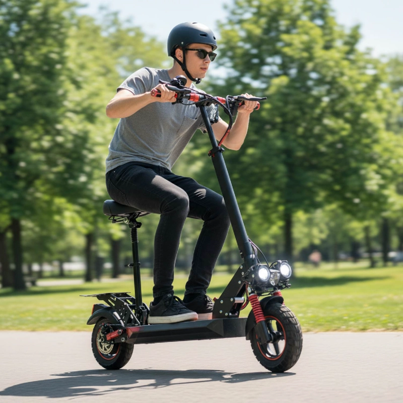 SCOOTER ELECTRICO TRAVEL SMART CON ASIENTO 35KM 500W MT - 5