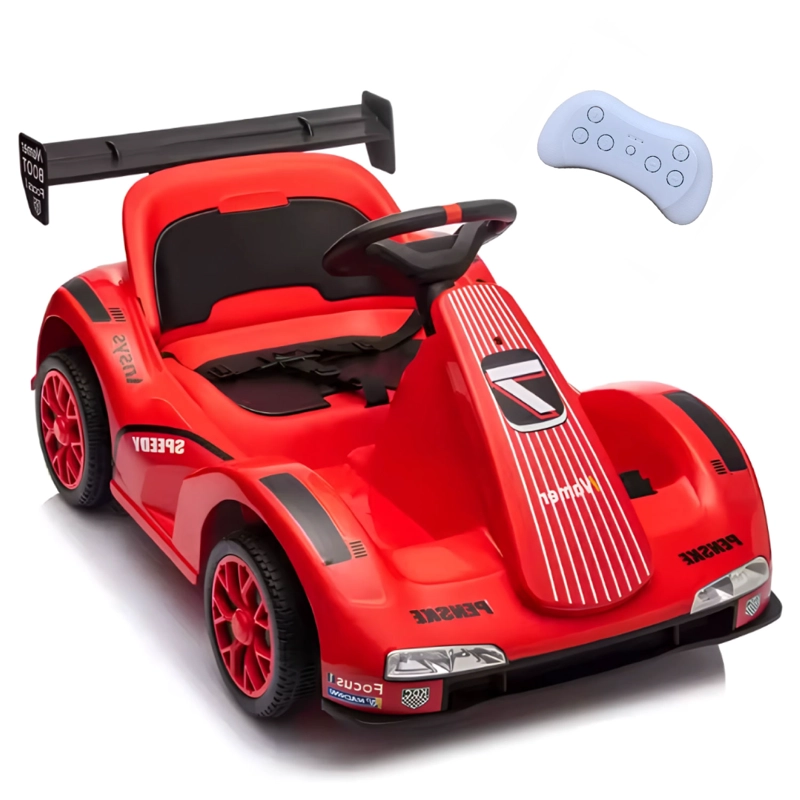 AUTO ELECTRICO NIÑOS KARTING CON CONTROL LUZ Y SONIDO - 1