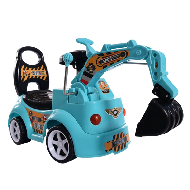 Correpasillo Andador Excavadora Infantil Luces LED y Sonido - 1